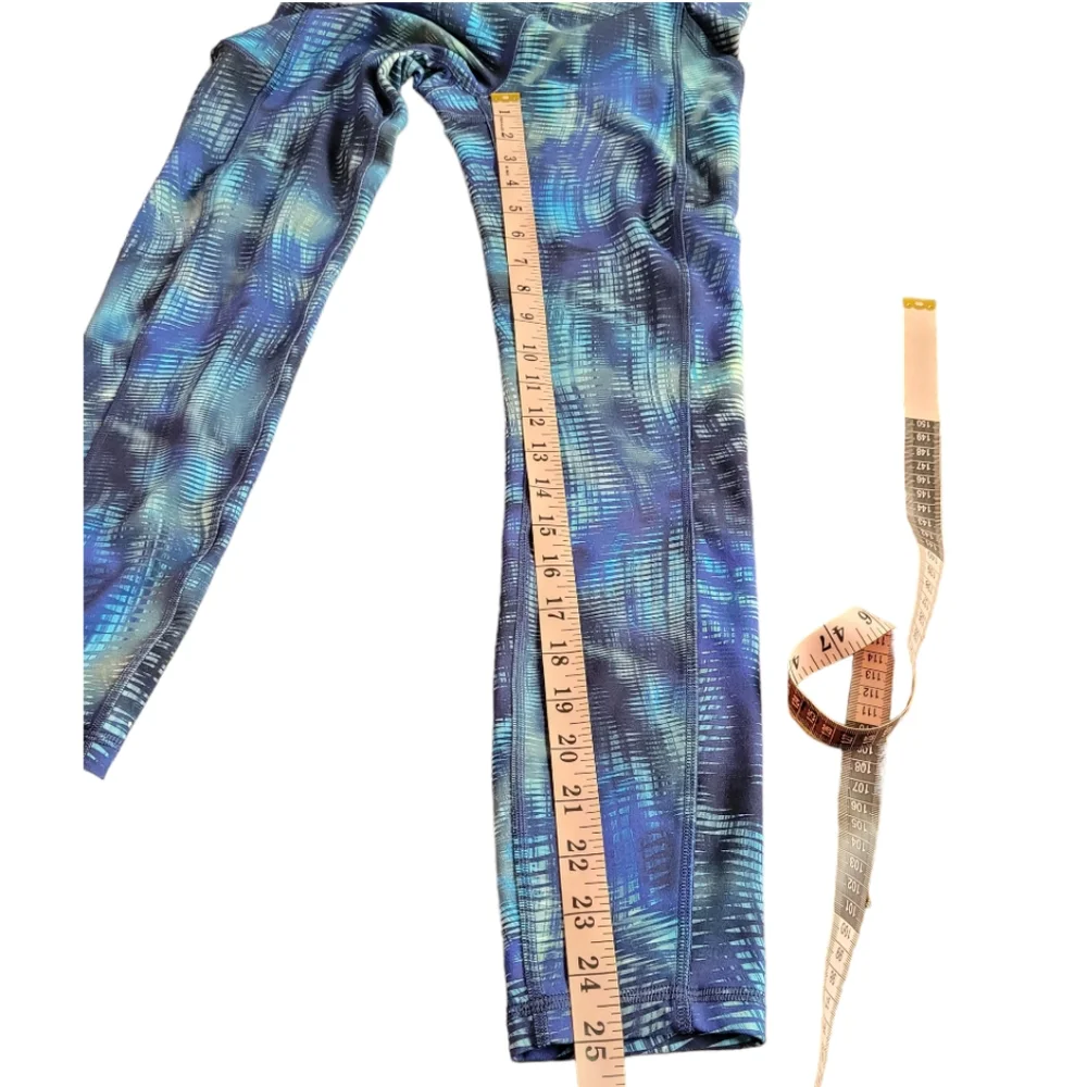 Lululemon Invigorate High RiseTight 25" Leggings Shapeshifter Flux Blue Multi 4 - Picture 15 of 16